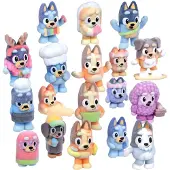 Spectron Gas Control Systems GmbH Lot surprise de figurines à collectionner Bluey Fuzzies - 3 figurines