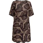 ONLY Carmakoma Robe 'CARVILMA' cappuccino / moka / brun foncé
