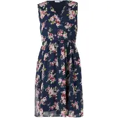 Vila Robe 'VIEMMA' bleu marine / olive / magenta / rosé