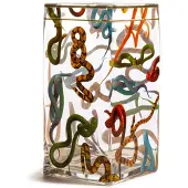 Seletti Toiletpaper Vase carré Snakes 30 cm