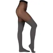 s.Oliver Collant gris / noir