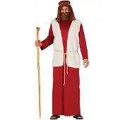 Guirma Pastor Men Costume Rouge L
