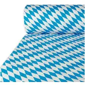 Papstar Nappes en papier avec gaufrage "bleu bavarois".