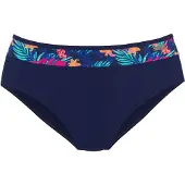 LASCANA Bas de bikini bleu marine / turquoise / orange / rose