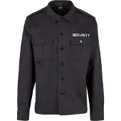 Brandit Security Us Long Sleeve Shirt Noir L Homme