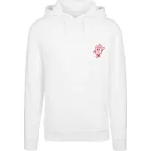Mister tee Sweat-shirt 'Negroni Please' rouge cerise / blanc