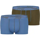 Sloggi Boxers 'Start' bleu / olive / rouge