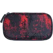 Coocazoo trousse à crayons Pencil Case Broken Black gris foncé