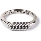 Buddha to buddha Bague chaîne raffinée en argent