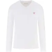 GUESS T-Shirt caramel / noir / blanc naturel