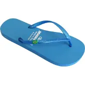 Brasileras Tongs Femme Antidérapantes confortables chaussures de plage/piscine/urbaines bleu 34/35 EU -UBCLAPRLW