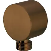 Deante Round Angled Fitting Marron