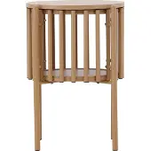 Ebuy24 Rubbo table d'appoint 1 étagère nature.