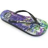 Brasileras Tongs Homme Antidérapantes confortables chaussures de plage/piscine/urbaines gris 34/35 EU -UBFBCNPK