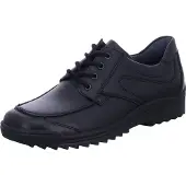 Waldlaufer Chaussure à lacets 'Schnürschuh Herren 483000 Hendrik H-Weite Echtleder in schwarz' noir