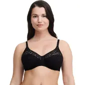 Chantelle Easy Feel Norah Soutien-gorge à armatures, Noir, (Une unité par pack, 75 G)