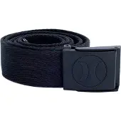 Hurley Ceinture Icon Web noire Hommes Noir Taille unique