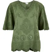 Apricot Chemisier ' ' vert