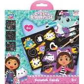 Hobby Mate Scratch Kaarten Gabby's Poppenhuis Set, 7dlg.