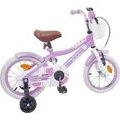 vidaXL Vélo pour enfant 14 pouces, pour les 3-5 ans, violet