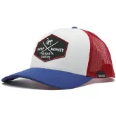 Surf Monkey Casquette de sport rouge