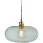 Ebb & Flow Horizon Suspension Forest green | Shiny Gold | Ø: 29 cm E27