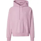 Calvin Klein Jeans Premium Terry Monogram Hoodie Rose M Homme