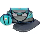 Deryan Lit d'enfant de voyage avec moustiquaire Luxe Bleu marine