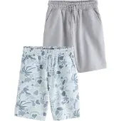 Next Pantalon gris fumé / gris clair / gris foncé / vert clair