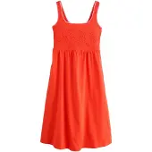 Next Robe d’été rouge orangé