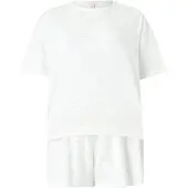 Hunkemoller Shorty gris clair / blanc