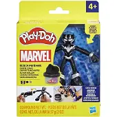 Play-Doh Panthère noire Marvel figurine flexible avec accessoires, 10 cm, +4 ans,