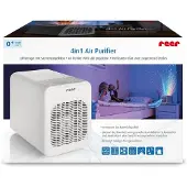 Reer Purificateur d'air avec projection d'étoiles, veilleuse et musique,
