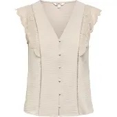 ONLY Chemisier 'ONLMETTE' beige clair