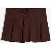 Bershka Jupe brun foncé