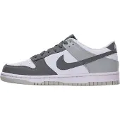 Nike Baskets 'Dunk' gris / gris foncé / blanc