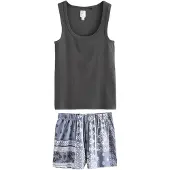 Next Shorty bleu-gris / anthracite / aubergine / blanc