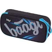 Baagl Trousse à crayons pour garçons - Trousse pour accessoires d'écriture - Fournitures scolaires Trousse à crayons, étui à crayons, trousse pour l'école (Skate Bluelight)