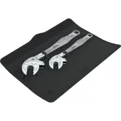 Wera 05343820001 6004 Joker 2 Set 1 Jeu De Clés À Douille 2 Pièces Dans Un Étui - 19 - 32 Mm