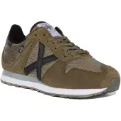 Munich Massana 433 Baskets décontractées à lacets pour homme avec étiquette 1939 Olive – 11,5 UK - 46 EU - 12 US