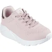 SKECHERS Uno Lite Metallic Mode Trainers Rose EU 35 Enfants