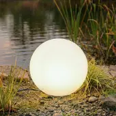 LINDBY Luminaires d'extérieur , Valyra, Blanc, Terrasse, Plastique, Moderne