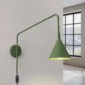 Sollux Applique Murale , LYS, Vert, Salon / séjour, Métal, Scandinave