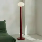 Aldex Lampadaire , Flo, Rouge, Salon / séjour, Métal, Design