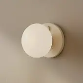 Aldex Applique Murale , Flo, dimmable, Beige, Salon / séjour, Métal, Design