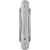 TFA Thermomètre extérieur design 12.2044, Thermomètre + hygromètre, Argent