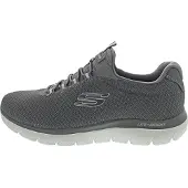SKECHERS Baskets basses 'Summits' gris / gris clair