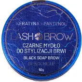 Lash Brow , savon noir pour la mise en forme des sourcils, kératine + panthénol, 50 g