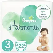 Pampers Harmonie 3, 6-10kg (22)