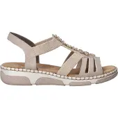 Rieker Sandales à lanières '66201' beige